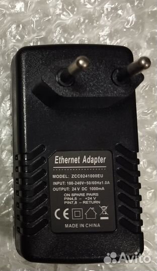 Poe адаптер (Ethernet adapter) новые