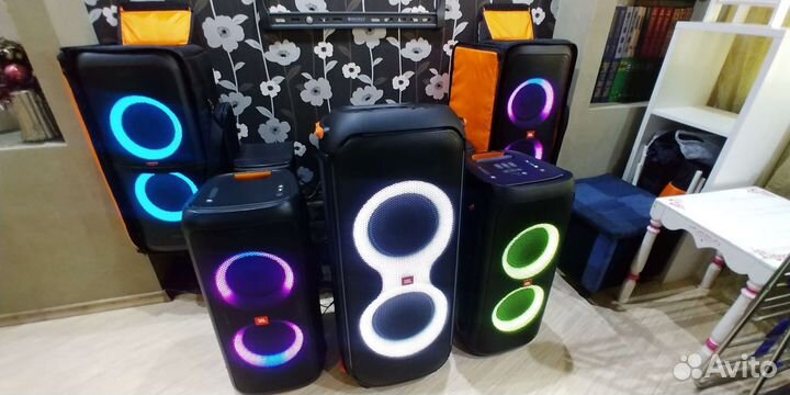 Аренда jbl partybox 710 jbl 310 мощная + Микрофоны