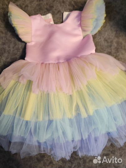Платье для девочки 86
