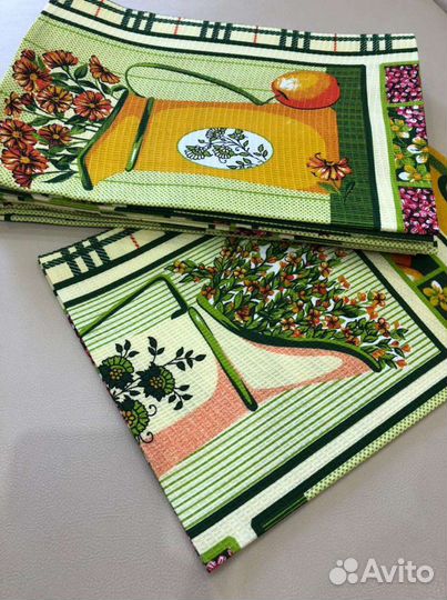 Полотенце вафельное Новое в ассортименте