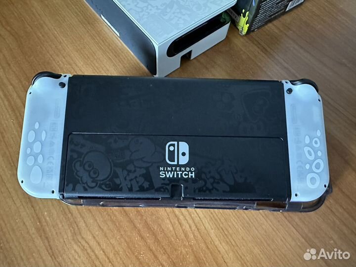 Nintendo switch oled splatoon прошитая 64+512