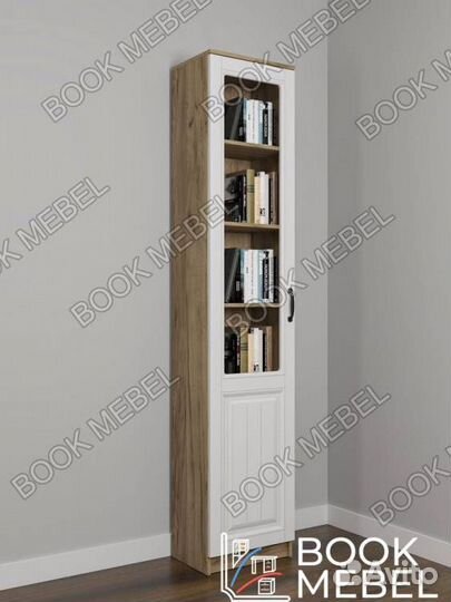 Книжный шкаф по своим размерам на заказ мск