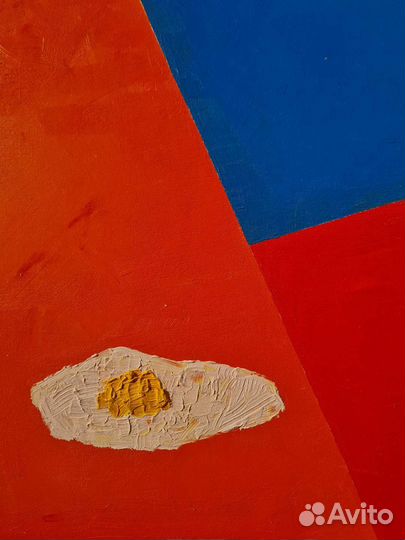 Интерьерная картина маслом текстурная