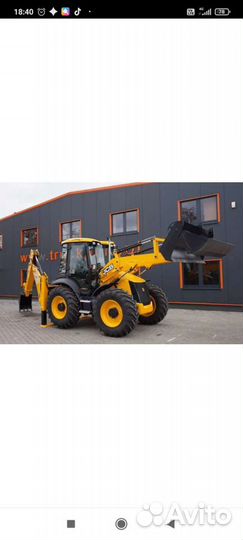 Услуги экскаватора погрузчика JCB