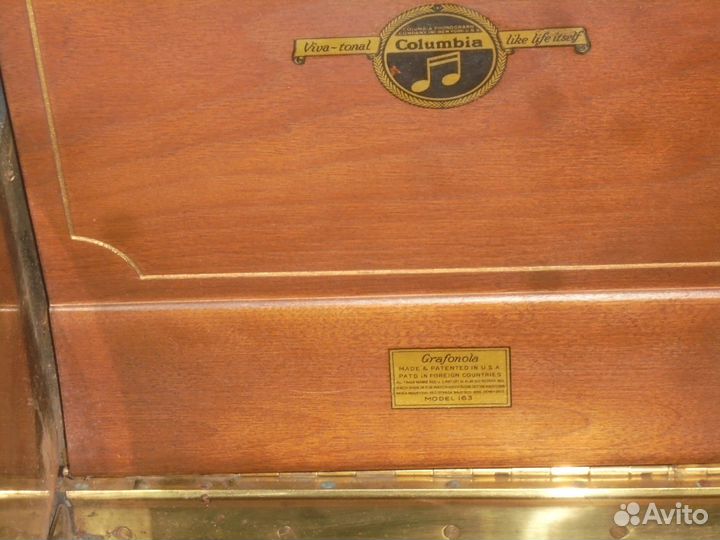 Большой патефон Columbia (США, начало 1930-х гг)