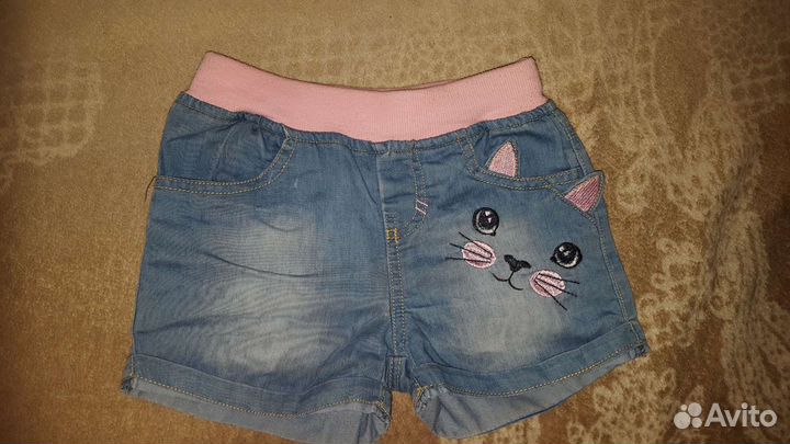 Шорты для девочки 92