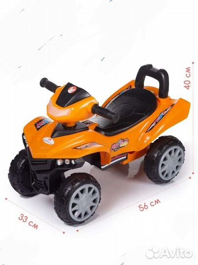 Машинка-каталка квадроцикл новая