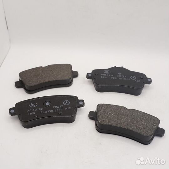 Тормозные колодки задние Mercedes A0074207720