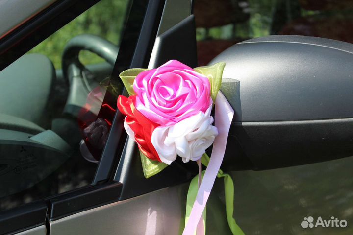 Свадебные украшения для машин