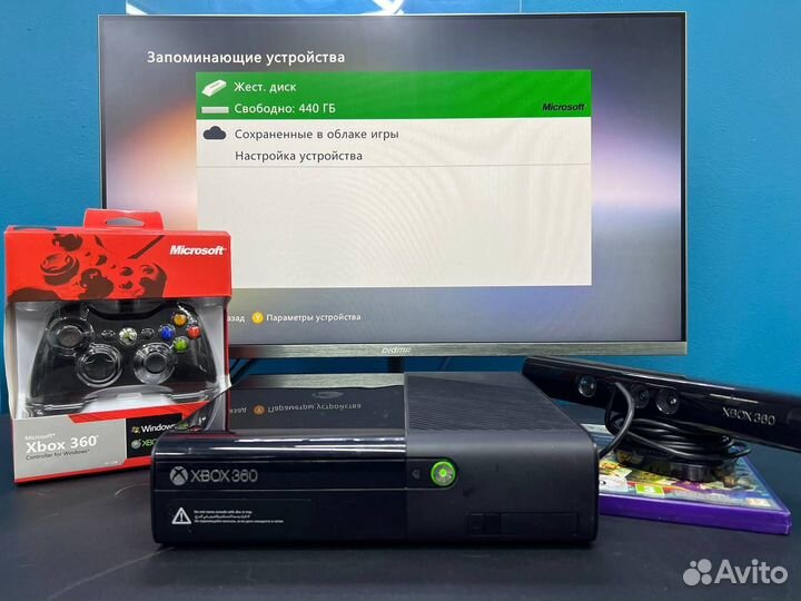 Игровая приставка Xbox 360 Elite 500 Gb Kinect