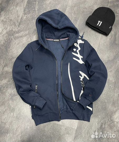 Худи на молнии утеплённая Tommy Hilfiger