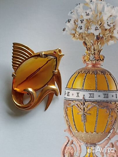 Броши,Dior, sterling, Австрия, Чехословакия