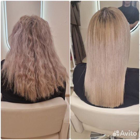 Реконструкция волос Талнах (кератин, ботокс, нано)