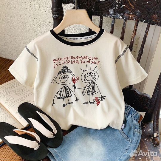 Футболка детская новая 98 104 122 128