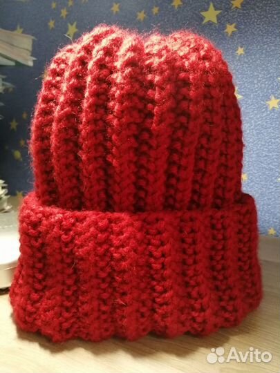 Комплект шапка, снуд и варежки
