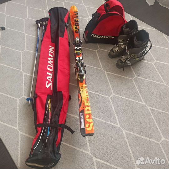 Горные лыжи salomon