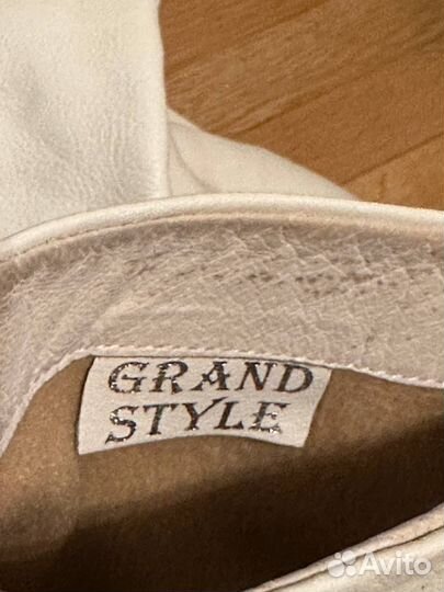 Полусапоги женские кожаные Grand Style