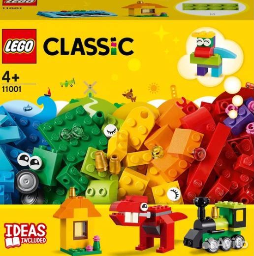 Конструктор Lego city 60252 и classic 11001