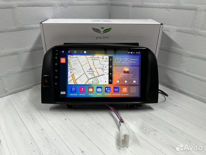 Магнитола андроид GrayBird Hyundai Sonata NF 6Gb