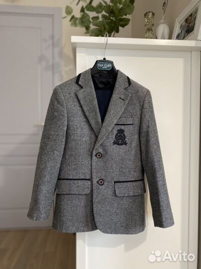Пиджак-жакет 6-7 лет. Школьный