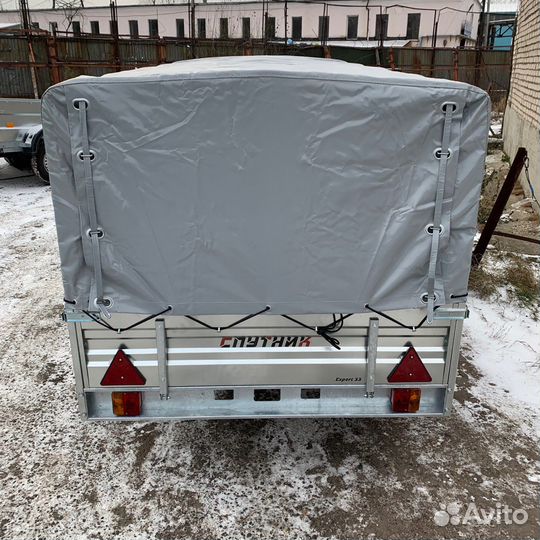 Оцинкованный прицеп Спутник