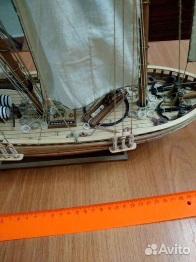 Модель корабля virginia 1819 масштаб 1:41
