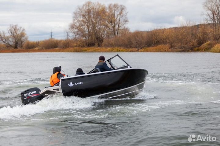 Алюминиевый катер Салют 480 Neo