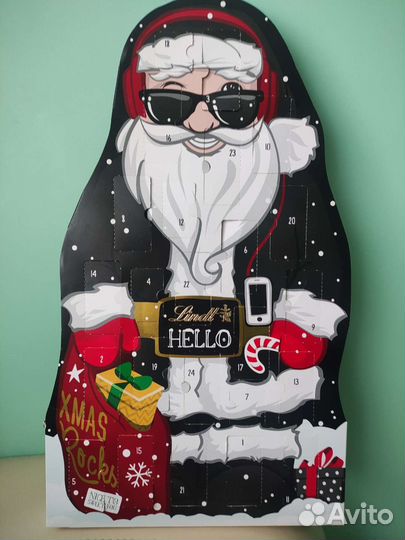 Адвент календарь Lindt пустой