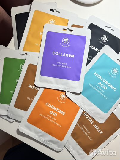 Набор тканевых масок для лица