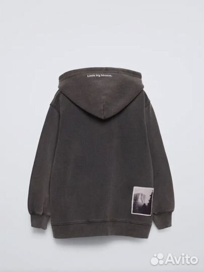 Новая Толстовка худи на рост 164 zara