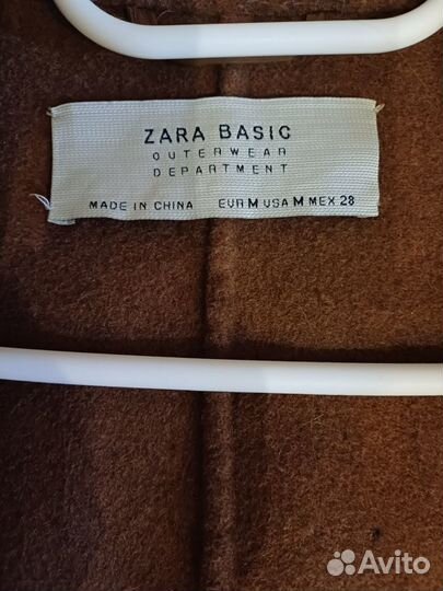 Пальто женское zara 46