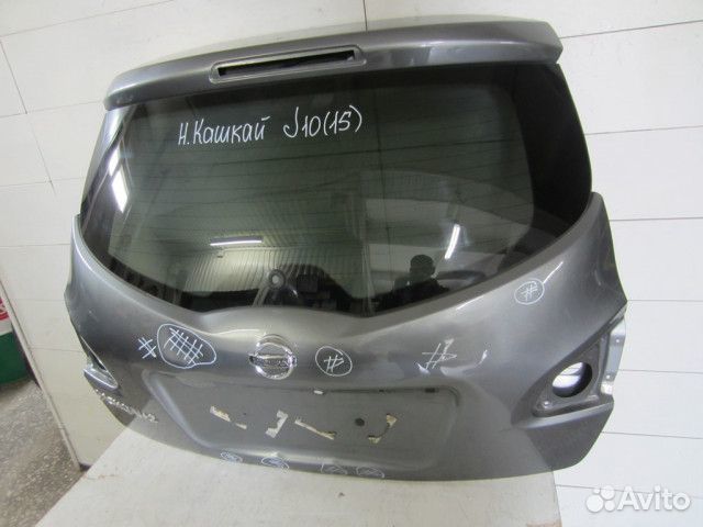 Дверь багажника со стеклом Ниссан Кашкай +2