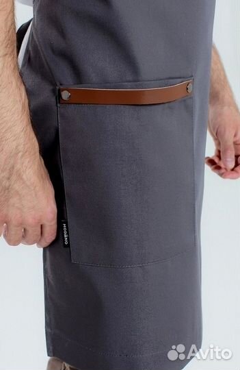 Китель поварской мужской черный оптом