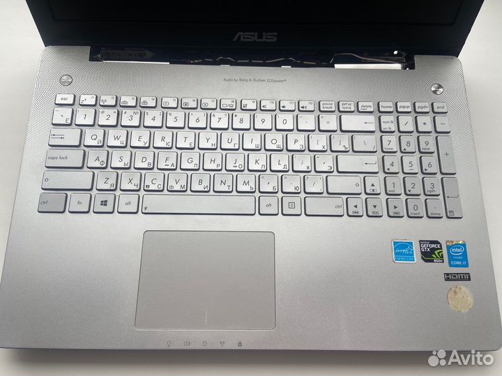 Ноутбук Asus N550JK запчасти