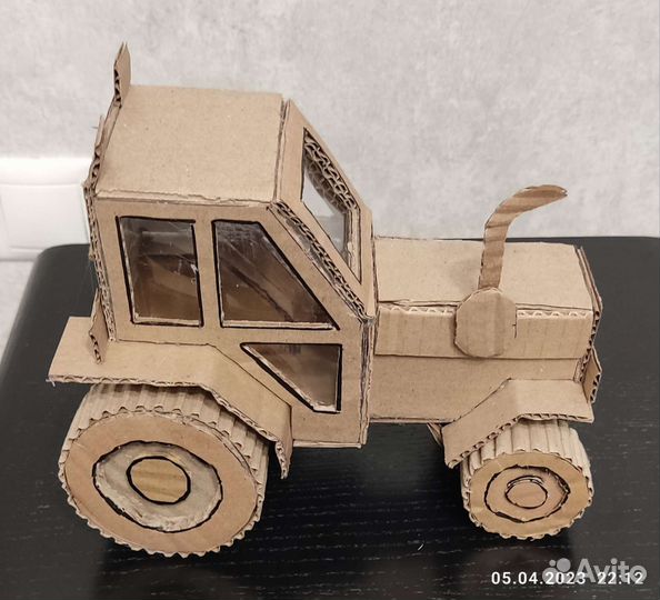 Поделка трактор