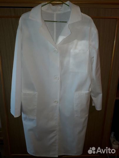 Халат белый р.50-52