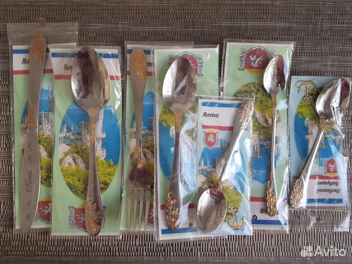 Сувенирные столовые приборы