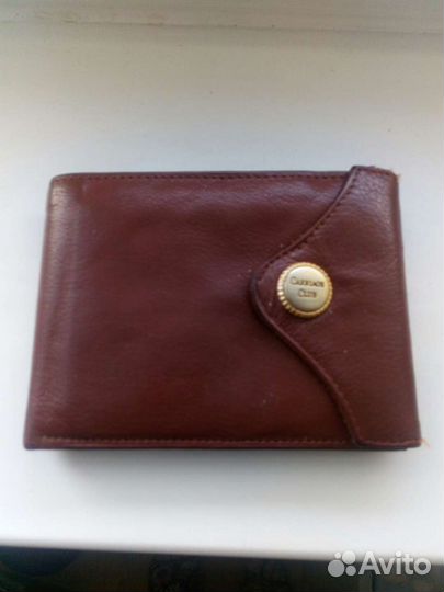 Кошелек из натуральной кожи мужской