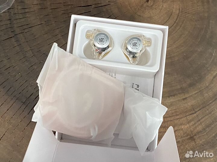 Наушники kz edx pro + амбушюры