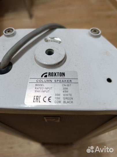 Громкоговоритель колонного типа roxton CN-30T