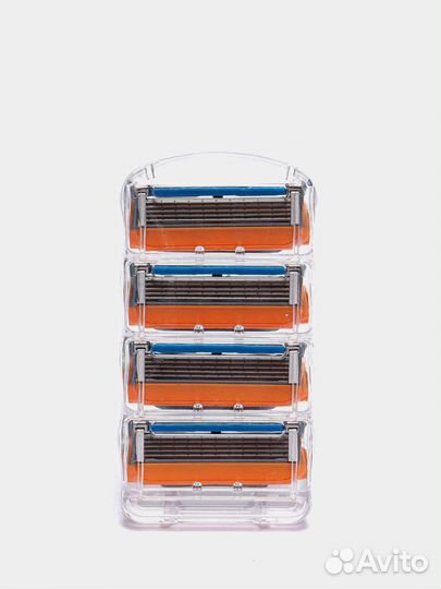 Кассеты для бритья Gillette fusion (4штуки)