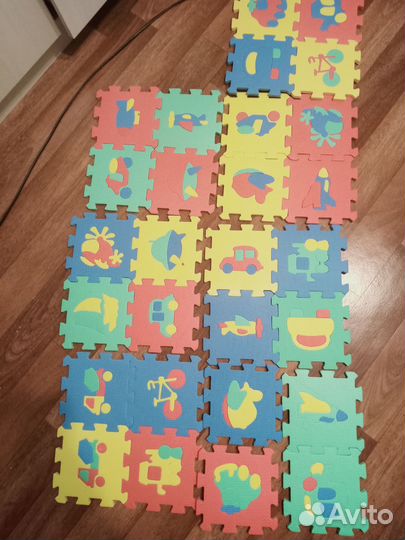 Коврик пазл