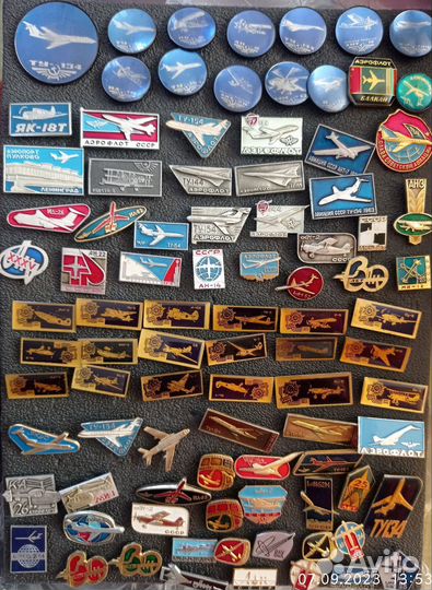 Знаки и значки СССР, авиация