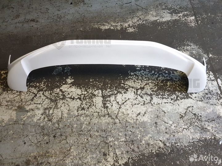 Накладка на передний бампер Audi a8 d4 ABT дорест