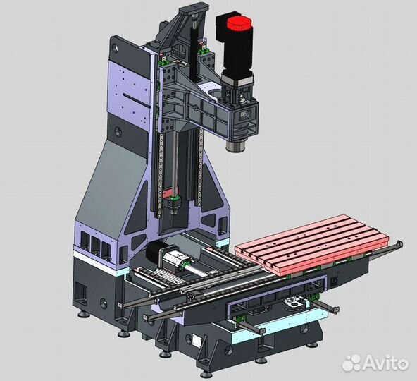 5ти-осевой фрезер jsjd-U450A.T7 siemens чпу