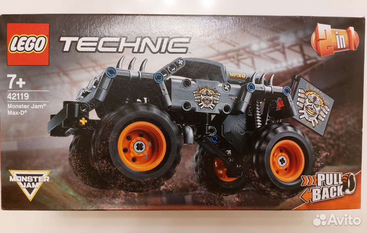 Конструктор lego Technic 42119 Monster Jam Max-D