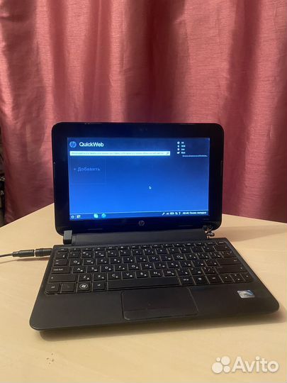 Hp mini 110 работает