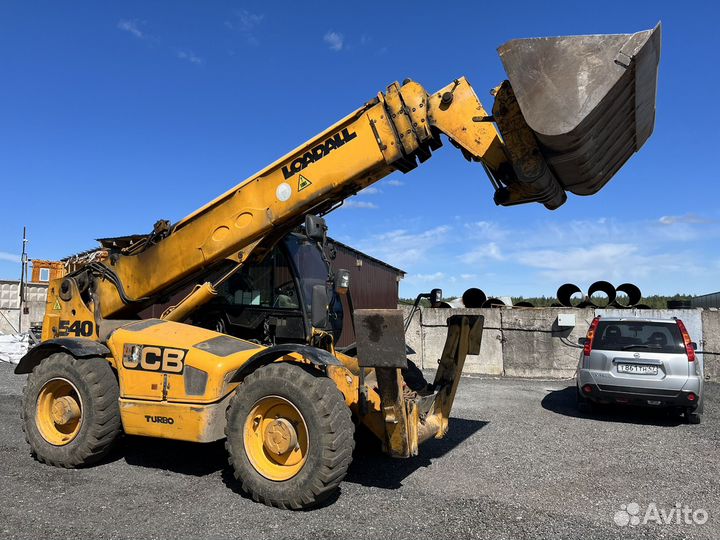 Телескопический погрузчик JCB 540-170, 2002