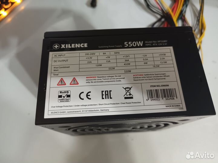 Блок питания на 550w