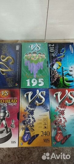 Видеокассеты новые